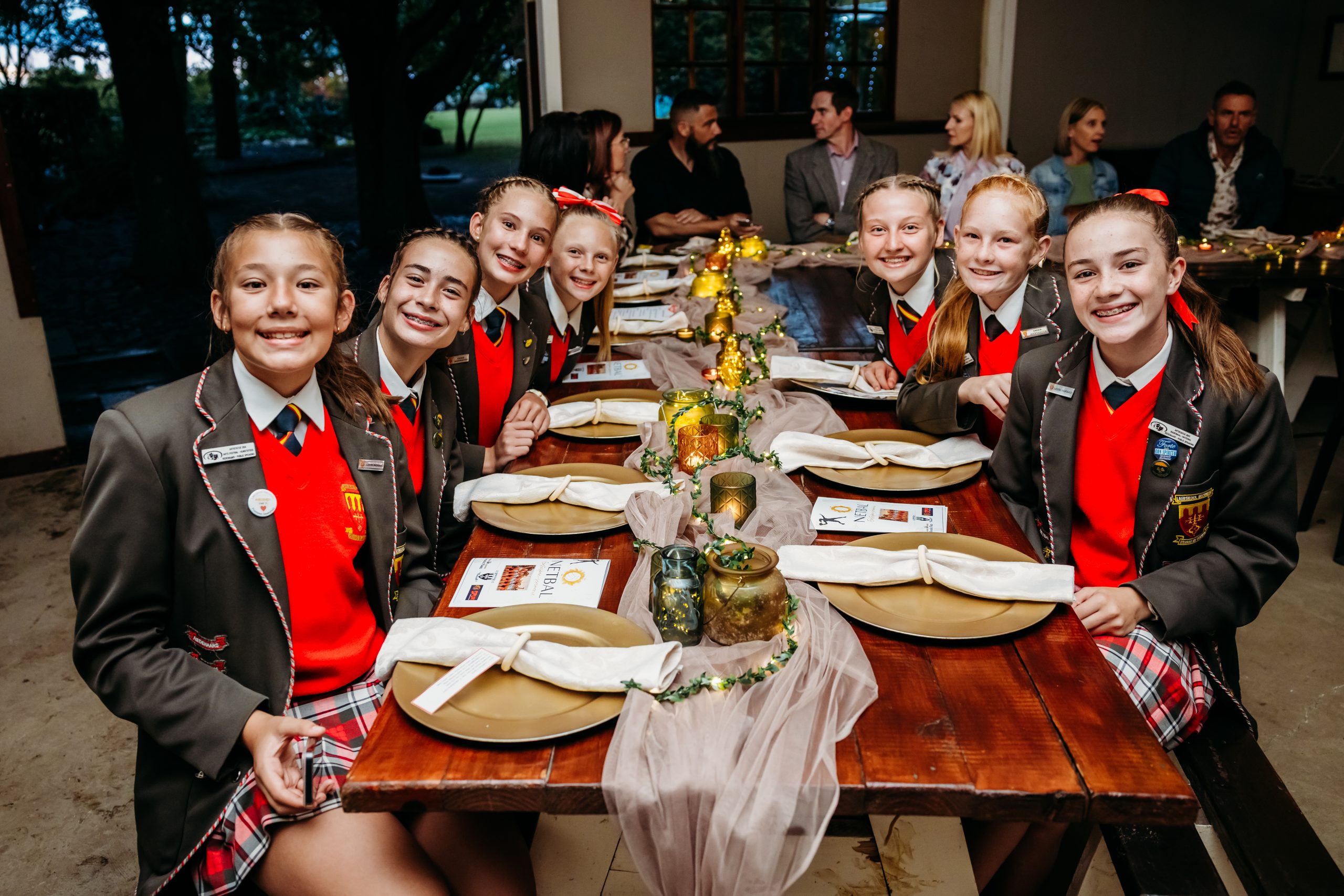 Laerskool Secunda _ Eerstespan Netbal Seremonie.©ZVSP-13
